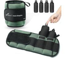 Sportneer regulējami svara aproces 0,9–4,5 kg (vienai potītei) / 1,8 kg–9 kg (vienam pārim) Svara aproces kājām ar regulējamiem siksniņām, svari kājām un rokām