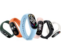 Xiaomi Smart Band 7 fitnesa un aktivitāšu uzraugs (1,62 AMOLED displejs, 120 treniņu režīmi, SpO2 uzraudzība, miega, sirdsdarbības un pulsa uzraudzība, līdz 14 dienu baterijas darbības laiks, 5ATM ūdensizturība, Mi Fit lietotne)