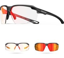 SCVCN Fotochromatiskās fotochromatiskās velosipēdu brilles Sporta saulesbrilles vīriešiem un sievietēm UV400 aizsardzība MTB velosipēdu brilles Skriešana Braukšana S87