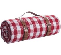 (Tikai sēdekļa spilvens) Ūdensizturīga piknika sega, pārnēsājama, salokāma, piknika paklājs, āra sega kempingam, pludmalei un piknikam, sarkana, 200 x 300 cm