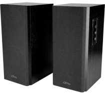 Audience skaļruņi hq mt3143k koka korpuss/ divvirzienu skaļruņi/ skaļuma regulēšana, bass, treble/rms 40w(2x20w)