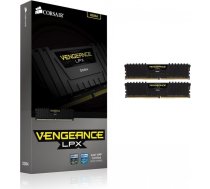 Atmiņa ddr4 vengeance lpx 32gb/2400(2*16gb) cl14-16-16-31 1.20v xmp 2.0 black