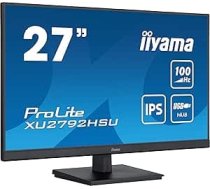 iiyama Prolite XU2792HSU-B6 68,6 cm 27 collu IPS LED Full HD 100 Hz HDMI DP USB 3.2 FreeSync melns