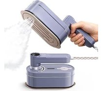 Pārnēsājams ceļojuma tvaicētājs, 1200 W rokas gludeklis apģērbiem, 6 režīmi ar LCD displeju, 2-in-1 tvaicētājs, 110 ml ūdens tvertne ceļošanai mājās