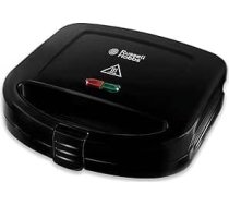 Russell Hobbs 4008496937271 RU-24520 Sviestmaižu grauzdētava ar divām šķēlītēm, viegli tīrāmām plāksnēm, melns
