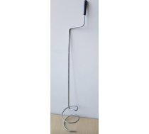 Ventilācijas stienis metāla kompostētājam, augstums: 80 cm, ar rokturi, stienis komposta aerācijai un nogatavošanās paātrināšanai.