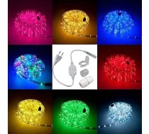 LED virves gaismas komplekts ar piederumiem Pasaku Lights apgaismojums Apgaismojums Zaļš sarkans Silts balts balts zils RGB 5 m līdz 50 m F3 LED iekštelpu/āra Ziemassvētku apgaismojums Dekorēšanas gaismas caurule