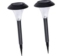 Sosoport Pack of 2 saules gaismas dārzam Saules gaismas āra saules saules zemes spraudņa gaisma stāvvietas gaisma pagalma lampa Saules gaismas āra laternai āra gaisma Saules gaisma āra LED Pala