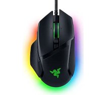 Razer Basilisk V3 - vadu, pielāgojama spēļu pele ar hroma RGB krāsu PC/Mac (10+1 programmējamas pogas, slīps HyperScroll peles ritenis, ergonomisks dizains), melna