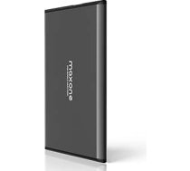 Maxone ārējais cietais disks portatīvais 750 GB 2,5 collu USB 3.0 dublējums HDD portatīvais TV, PC, Mac, MacBook, Chromebook, Wii u, klēpjdators, galddators, Windows (750 GB, pelēks)