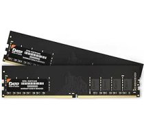 DATO 16GB (8GB x 2) RAM, DDR4 3200MHz PC4-25600 CL22 1.2V 288-Pin Non-ECC Unbuffered DImm, galddatora atmiņas modulis