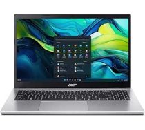acer Aspire Go 15 AG15 - 42P-R81L klēpjdators, portatīvais dators, procesors AMD Ryzen 7 5825U, RAM 32GB DDR4, 1024GB PCIe NVMe SSD, displejs 15,6" FHD, AMD Radeon Graphics, Windows 11 Home, sudraba krāsā