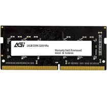 AGI SD138 16GB DDR4 RAM 3200MHz CL22 atmiņas modulis 260 Pin Non-ECC SO-DIMM, kas saderīgs ar klēpjdatoriem/nebookiem