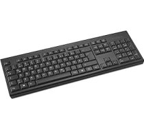 Kensington KB150 EQ bezvadu tastatūra, QWERTZ, saderīga ar Windows un MacOS, pilna izmēra tastatūra, ar USB-A Nano uztvērēju, izgatavota no 64 % pārstrādāta materiāla* (K75561DE)