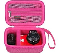 Elonbo somiņa Kodak PIXPRO WPZ2 Heavy Duty Waterproof Digital Camera, triecienizturīga WiFi 4K video digitālās kameras glabāšanas somiņa, tīklveida somiņa, piemērota akumulatora lādētājam atmiņas kartei Raspberry