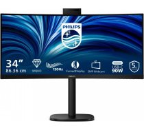 34 collu 34b2u3600ch izliekts va hdmix2 dp ir usb-c rj45 kvm monitors
