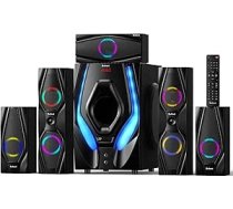 Bobtot Mājas kinozāles sistēmas Surround Sound skaļrunis - 1200 W 10 collu zemfrekvences skaļrunis 5.1/2.1 K Audio Stereo sistēma ar HDMI ARC optisko Bluetooth ieeju 4K TV Ultra HD AV DVD FM Radio USB