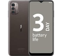 Nokia G21 6,5" HD+ viedtālrunis ar Android 11, 90 Hz atsvaidzināšanas ātrums, 18 W ātrās uzlādes jauda, 4 GB RAM un 64 GB atmiņas, 5050 mAh, 50 MP trīskāršā kamera, krēslains laiks