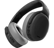 Skullcandy Crusher ANC 2 bezvadu Bluetooth austiņas, multisensori basi, aktīva trokšņu slāpēšana, 60 stundu akumulators, mikrofons iPhone Android - melns un pelēks