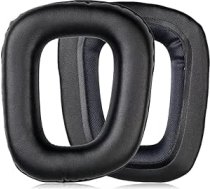 JHZZWJ Rezerves ausu spilventiņi Logitech G930, G430, G432, G332, G35, F450 mākslīgās ādas ausu spilventiņiem