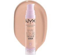 NYX Professional Makeup, "Bare With Me" konsīleru serums ar dabisku finišu, vidēji sedzošs, gaišs, 9,6 ml
