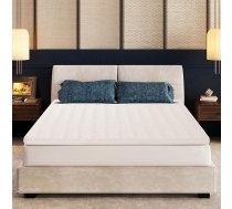 EGO HOME matrača pārvalks 90 x 190 cm, 7 cm augstuma matrača pārvalks ar komfortablu putu kodolu kastu atsperu gultai, treilerim, dīvānam, Premium Comfort pārvalks, 3D sieta pārvalks, mazgājams, Oeko-Tex