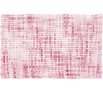 BarceloHogar Vannas paklājiņš Istabas paklāji Aukstā izolācija 100% mikrošķiedras paklājs 50 x 80 cm Mīksts un pūkains Džakartas rozā krāsā