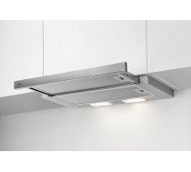 AEG DPS362AS Flat Screen Cooker Hood / Exhaust or Recirculation / 60cm / Grey / Max 215m³/h / Min. 58 - Max 71dB(A) / C / Short Stroke Buttons / Grey