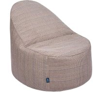 Loft 25 Relaxing Adult Bean Bag Chair | Indoor Living Room Gaming Beanbag | Soft Woven Padding, Lounger Seat | Lightweight Ergonomic Design | Durable & Comfortable (Beige, Padding)