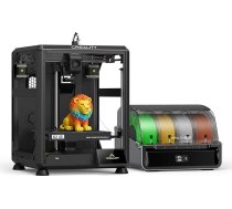 Creality K2 SE Combo 3D printeris 2026, daudzkrāsains ar CFS, 500 mm/s ātrdru drukāšanu, tiešās piedziņas ekstrūderis, automātiskā izlīdzināšana, pilnībā metāla konstrukcija, 220 × 215 × 245 mm drukas apjoms