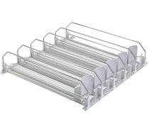 Der Kühlschrank kann Spender - Automatischer 5-reihiger Soda-Organizer, rollender Getränkehalter | Das verstellbare Getränk kann für Kühlschrank, Speisekammer, Windschwierigkeit verwendet werden