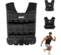 Gravity Fitness svara veste 20 kg un 30 kg – pilnībā regulējama, piemērota vingrošanai, CrossFit, spēka treniņiem, lietošanai mājās un komerciāliem nolūkiem (30 kg)