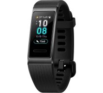 HUAWEI Band 3 Pro ar sirdsdarbības monitori, autonomo GPS TruSleep monitoru – obsidiāna melnā krāsā