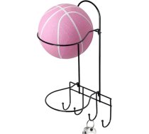 Basketbola grozs sienas montāžai, nav nepieciešama urbšana, vietu taupošs sporta aprīkojums, mājas sporta zāle un garāža, bumbu uzglabāšanas risinājums