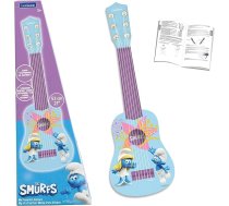 Lexibook, Smurfi, Mana pirmā bērnu ģitāra, 6 neilona stīgas, 53 cm, iekļauta lietošanas instrukcija, zila, K200SFLXB
