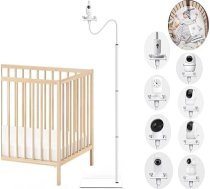 Bērnu monitora statīvs modeļiem GHB, Philips Avent SCD923/26, SCD843/26, Momcozy, Blemil, HelloBaby, Jeeber, Boifun 6T / kamerai ar elastīgu pamatni – daudzfunkcionāls statīvs un turētājs bērnu monitora uzstādīšanai (68,8 collas)
