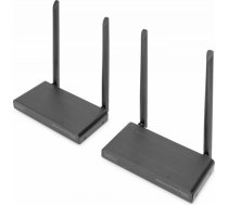 Extender/ekstenderis kvm hdmi+usb wireless 200m 1080p fhd 60hz (komplekts)