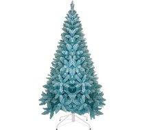 Mākslīgā Ziemassvētku eglīte 7ft Mākslīgā priedes koksnes salokāms metāla statīvs 1084 padomi Šarnīrveida zari Sniegs Bushy Luxury Home Decoration