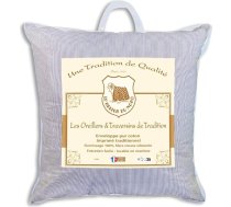 Bleu Calin Belier du Nord Vintage Tradition spilvens balts / zils, pūkains, komfortabls 60 x 60 cm
