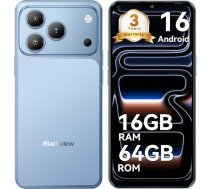 Blackview Wave 7C viedtālrunis bez līguma, Android 16 viedtālruņi 32MP + 13MP AI kamera, 16GB + 64GB/2TB, 6,56 collu mobilais tālrunis lēti, 5000 mAh bez SIM kartes, 4G Dual SIM/Face ID