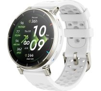Amazfit Active 3 Premium GPS skriešanas viedpulkstenis, 1,32 collu AMOLED safīra displejs, 12 dienu akumulators, 4 GB, NFC, bezsaistes kartes, 170+ treniņu režīmi, 5 ATM, sirds ritma un fitnesa sekotājs Android ierīcēm