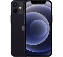 Apple iPhone 12 mini, 64 GB, melns - (Atjaunots)