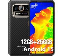 Ulefone Armor 25T Pro āra mobilais tālrunis 5G Android 15 viedtālrunis 12GB + 256GB/SD-2TB 6500mAh akumulators, 6,78 collu FHD+ 120Hz ar termokameru, 64MP + 50MP kamera, atbalsta 33W ātro uzlādi GPS/NFC/OTG