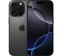 Apple iPhone 16 Pro, 128 GB, Titanium Black (Atjaunots)