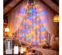 Āra LED virtenes ar USB 3 x 3 m RGB gaismas krāsu maiņa Ūdensizturīgs IP65 Ideāli piemērots terasei un dārzam LM2966