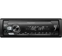Pioneer MVH-S120UBW 1-DIN autoradio, displeja apgaismojums baltā krāsā, saderīgs ar Android viedtālruņiem, USB, AUX ieeja