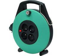 Brennenstuhl 1102501 H05VV-F 3G1,0 Comfort Line CL-L elektriskā kabeļa ruļļa pagarinātājs 5 m, zaļš, 1102781