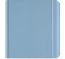 Kobo Libra Colour SleepCover futrālis ar stylusu - tumši zils - miega/modināšanas tehnoloģija - iebūvēts divvirzienu statīvs - vegāna āda - saderīgs ar Kobo Libra Colour 7" e-lasītāju