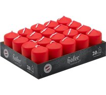 Hofer Pillar Candles, degšanas laiks aptuveni 7 stundas, 4 cm, 7 cm, ziloņkauls