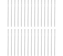 Piegādes karte: Mīkstās mēbeles adatas, diametrs 0,6 mm, garums 34 mm, lielas šūšanas adatas no nerūsējošā tērauda ādas, gobelēnu izšūšanai un pūkošanai, sudraba krāsā, 100 gab. iepakojumā